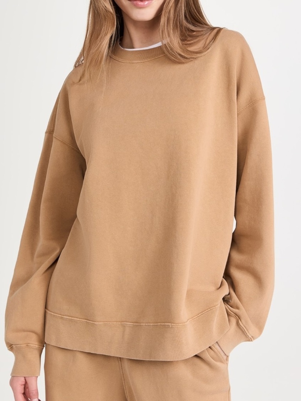 NWT Re/Done Oversized Crewneck Sweatshirt